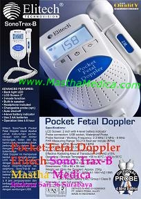 Jual Pocket Fetal Doppler Elitech LCD Murah SURABAYA
